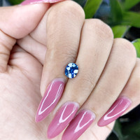 1.12 Ct. Blue Sapphire from Madagascar Life Style