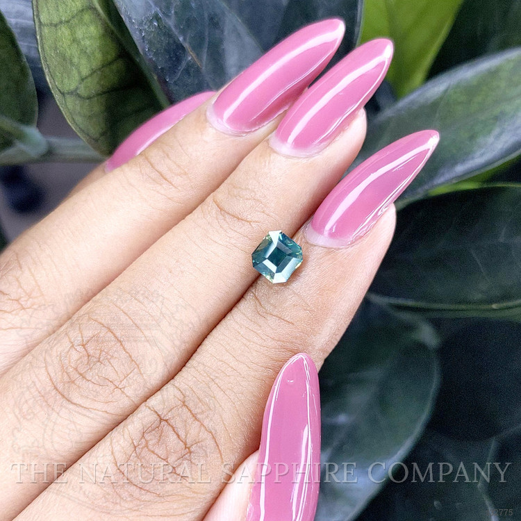 1.51 Ct. Bluish Green Sapphire from Madagascar