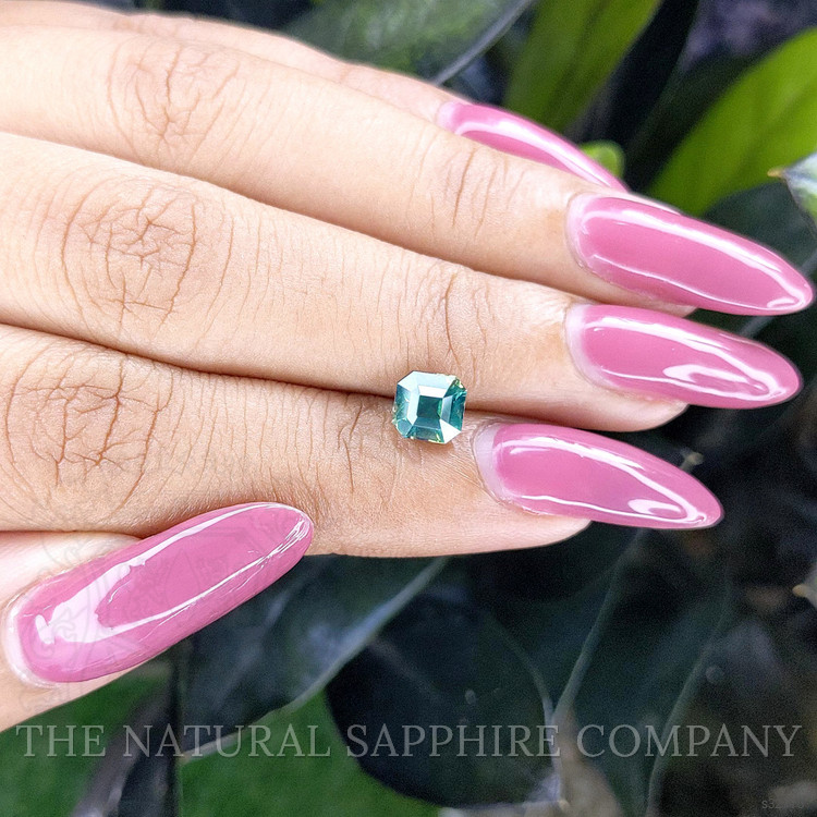 1.51 Ct. Bluish Green Sapphire from Madagascar