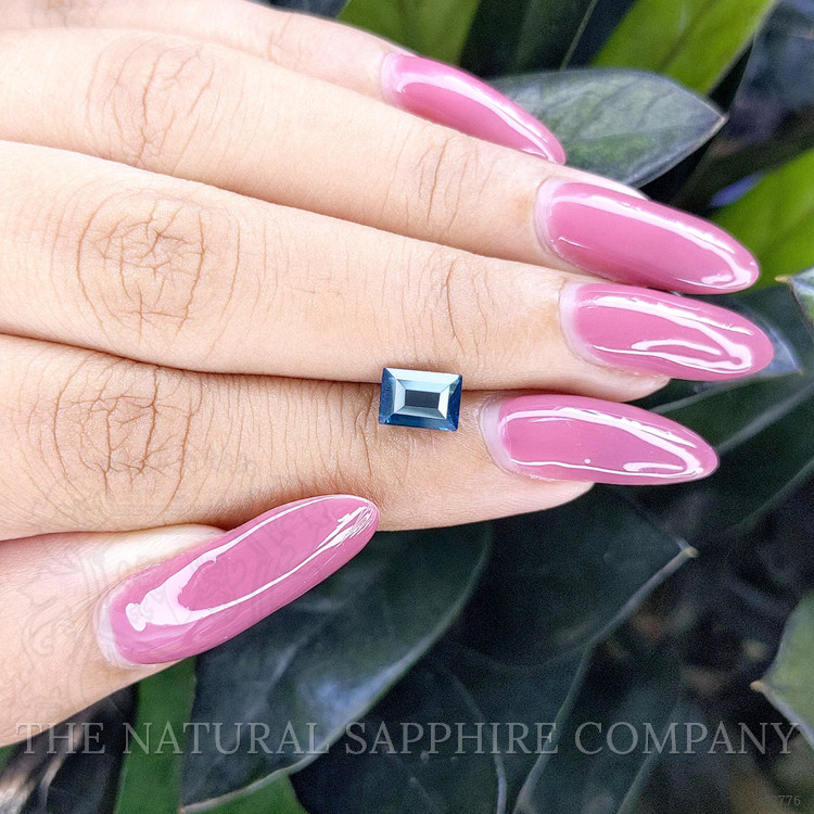 1.51 Ct. Greenish Blue Sapphire from Madagascar