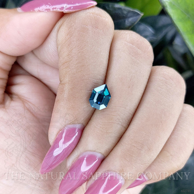 1.69 Ct. Bluish Green Sapphire from Madagascar