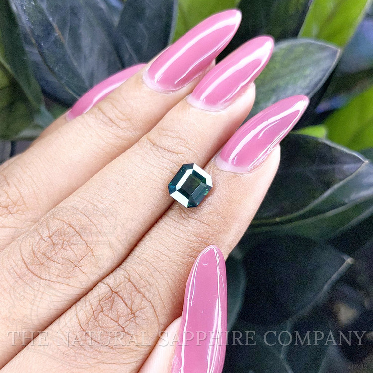 2.02 Ct. Bluish Green Sapphire from Madagascar