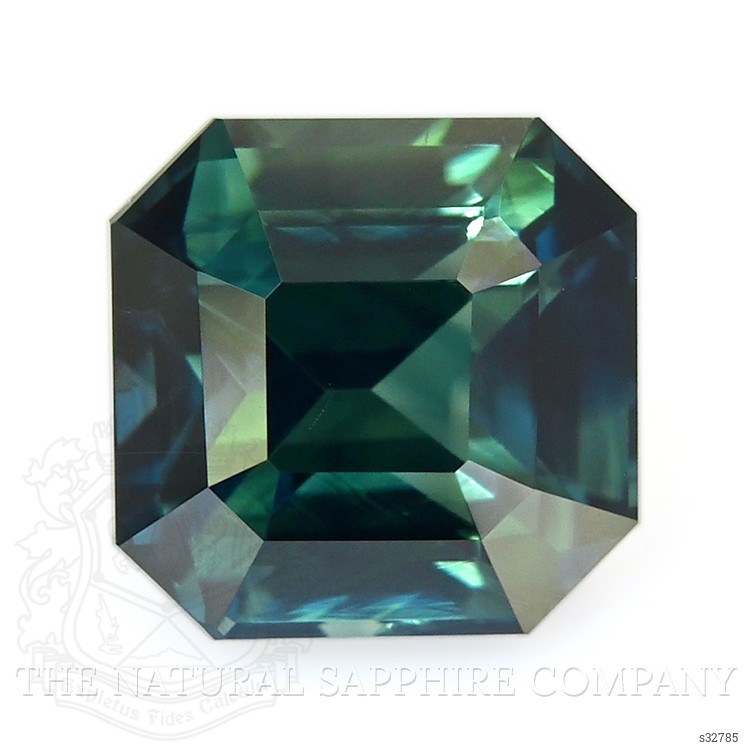 2.07 Ct. Bluish Green Sapphire from Madagascar