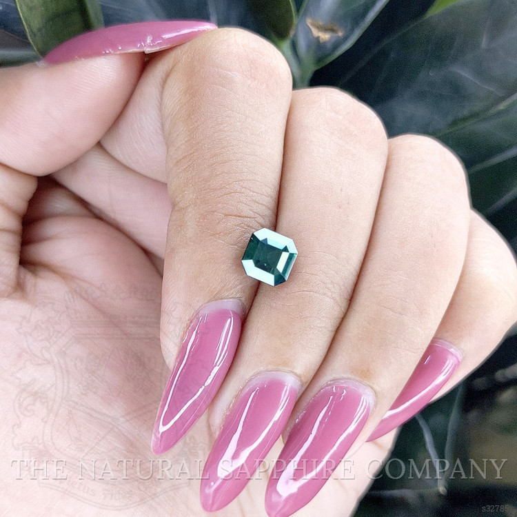 2.07 Ct. Bluish Green Sapphire from Madagascar