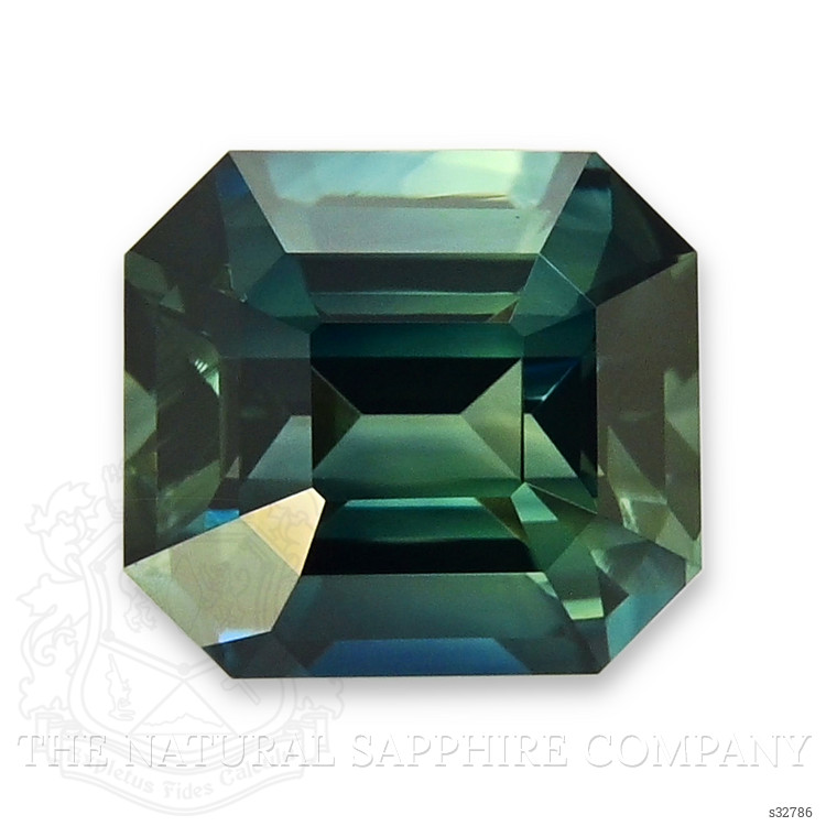 2.10 Ct. Bluish Green Sapphire from Madagascar