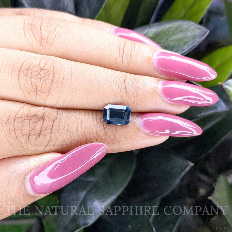 2.12 Ct. Greenish Blue Sapphire from Madagascar