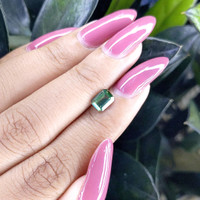 1.08 Ct. Bluish Green Sapphire from Tanzania Life Style