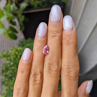 1.53 Ct. Pink Sapphire from Ceylon (Sri Lanka) Life Style