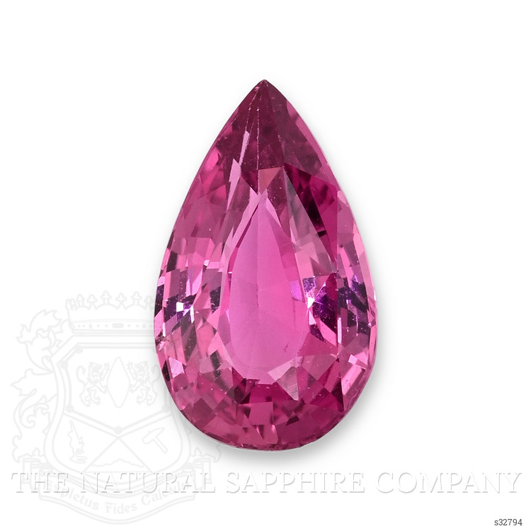 1.77 Ct. Reddish Pink Sapphire from Ceylon (Sri Lanka)