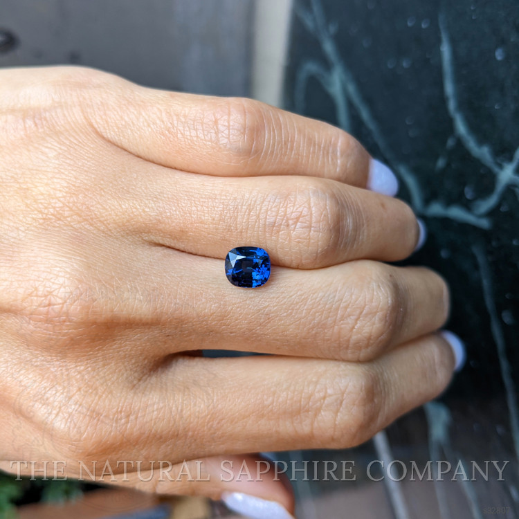 2.32 Ct. Blue Sapphire from Ceylon (Sri Lanka)