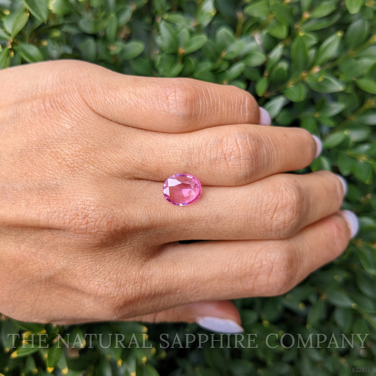 2.26 Ct. Pink Sapphire from Ceylon (Sri Lanka)