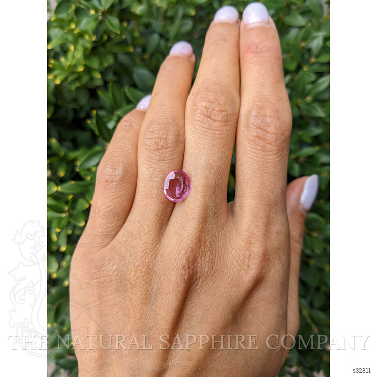 2.26 Ct. Pink Sapphire from Ceylon (Sri Lanka)