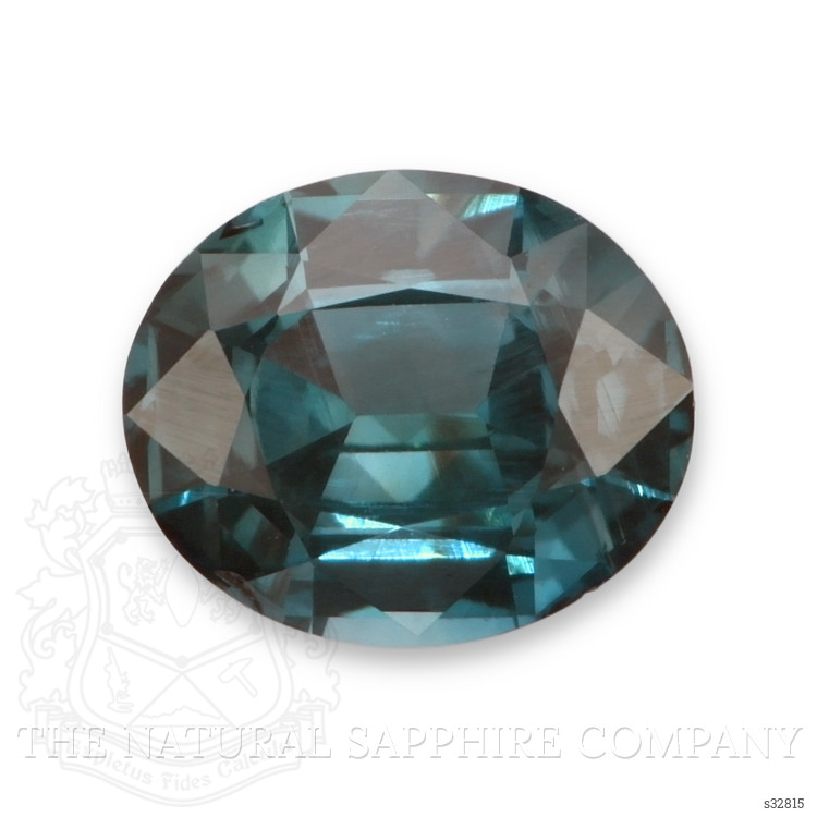2.10 Ct. Greenish Blue Sapphire from Ceylon (Sri Lanka)
