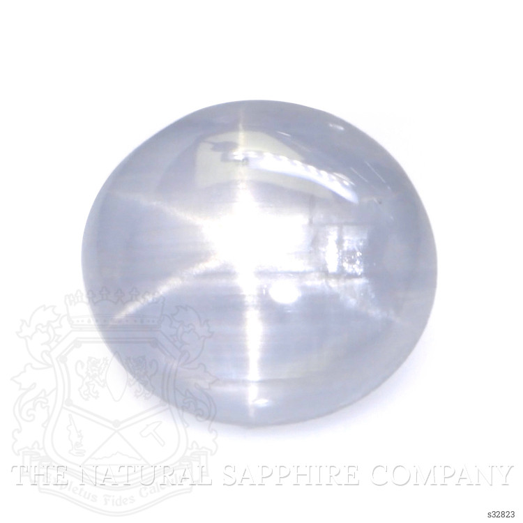 1.21 Ct. Greyish Blue Star Sapphire from Ceylon (Sri Lanka)