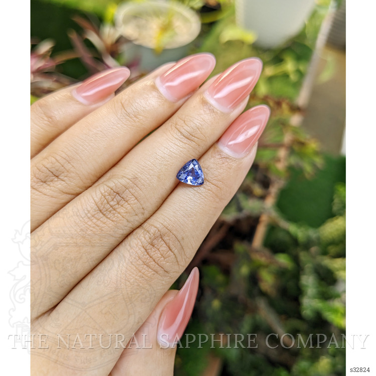 1.45 Ct. Blue Sapphire from Ceylon (Sri Lanka)