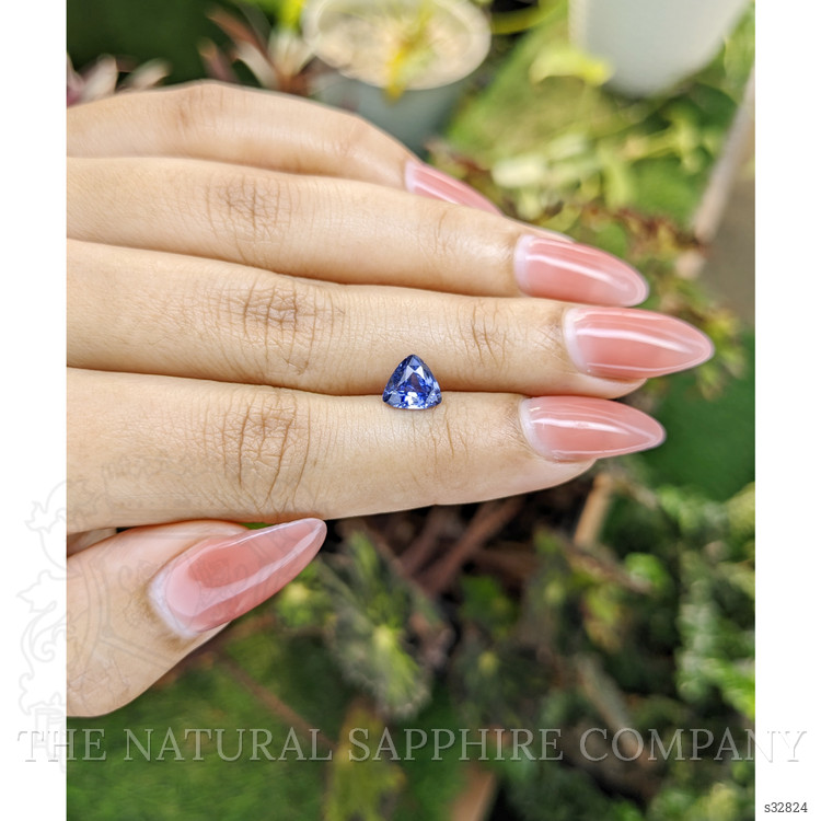 1.45 Ct. Blue Sapphire from Ceylon (Sri Lanka)