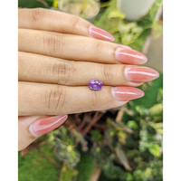 1.70 Ct. Pinkish Purple Sapphire from Ceylon (Sri Lanka) Life Style