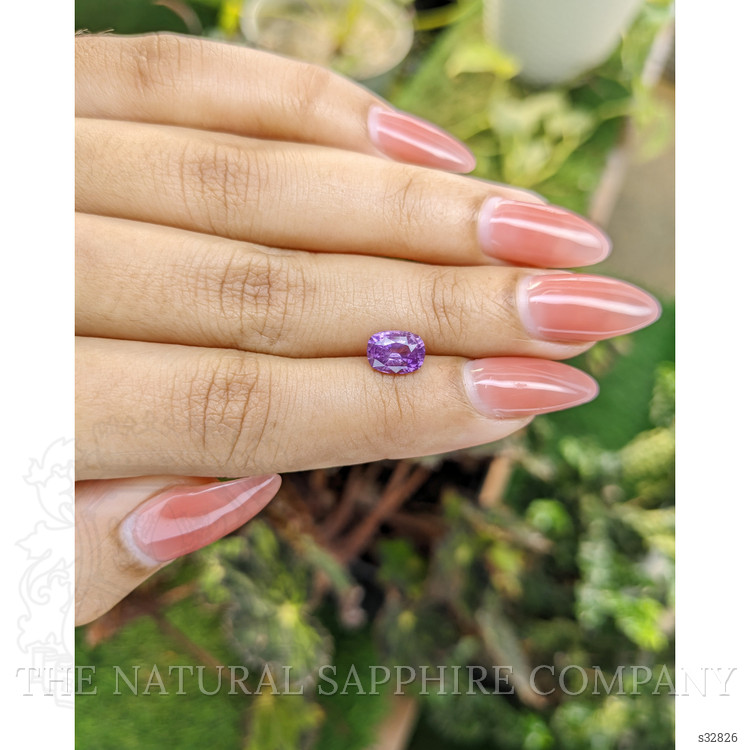1.70 Ct. Pinkish Purple Sapphire from Ceylon (Sri Lanka)