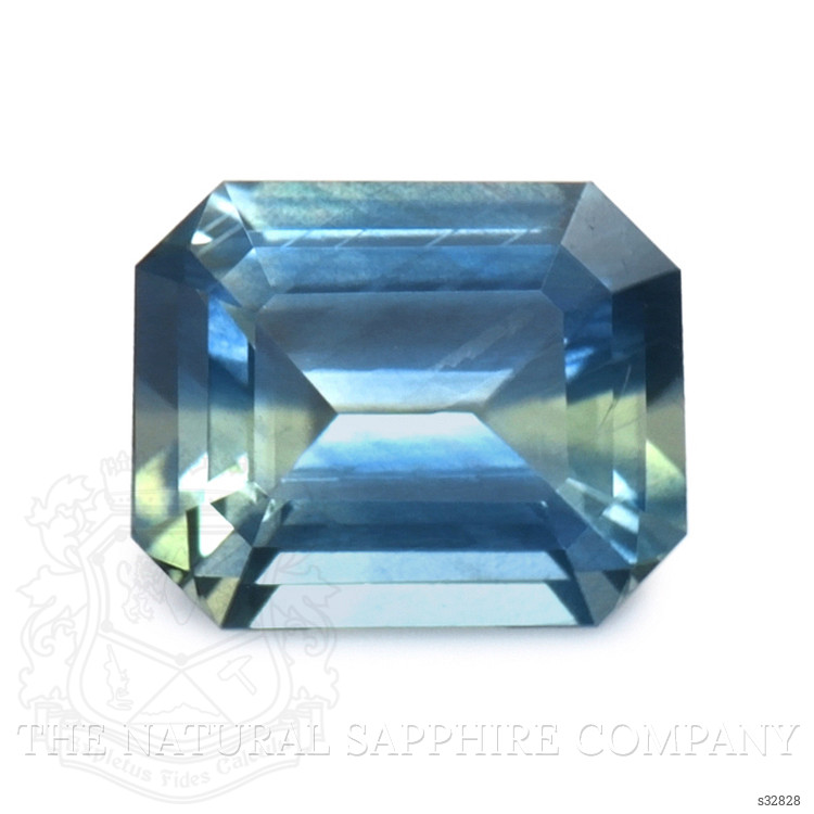 1.53 Ct. Bi Color Sapphire from Ceylon (Sri Lanka)