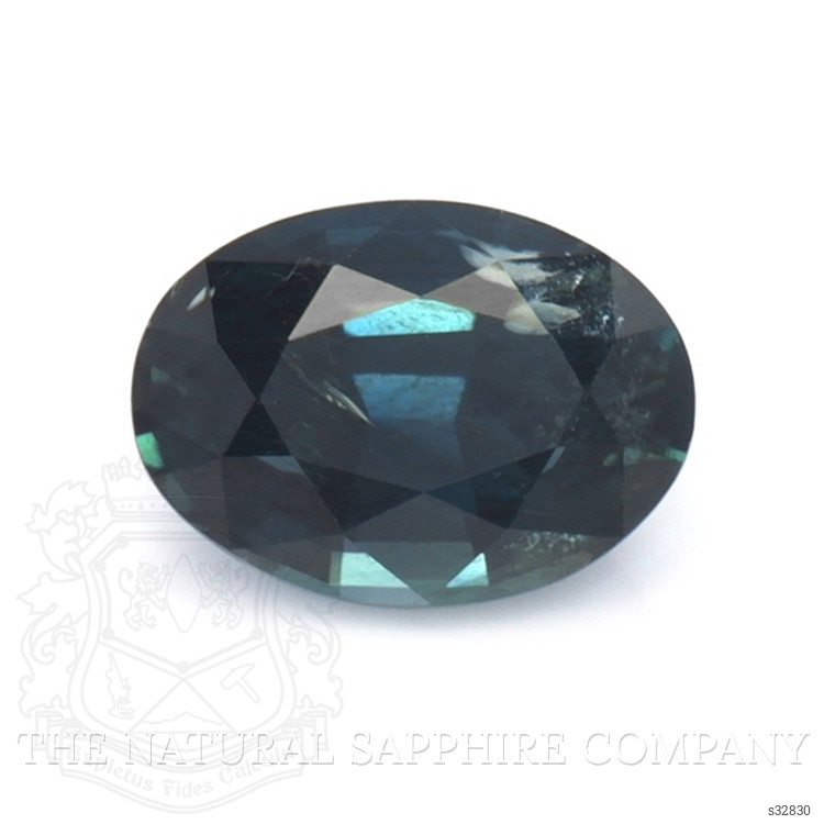 1.38 Ct. Greenish Blue Sapphire from Madagascar