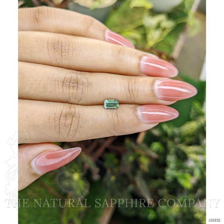 0.92 Ct. Yellowish Green Sapphire from Madagascar