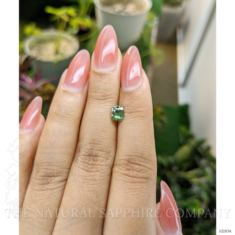 1.03 Ct. Green Sapphire from Madagascar
