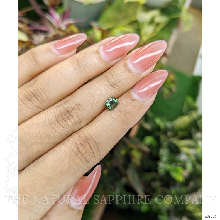 1.03 Ct. Green Sapphire from Madagascar
