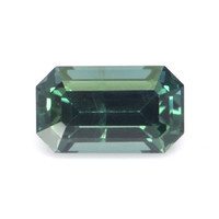 0.63 Ct. Bluish Green Sapphire from Madagascar Video