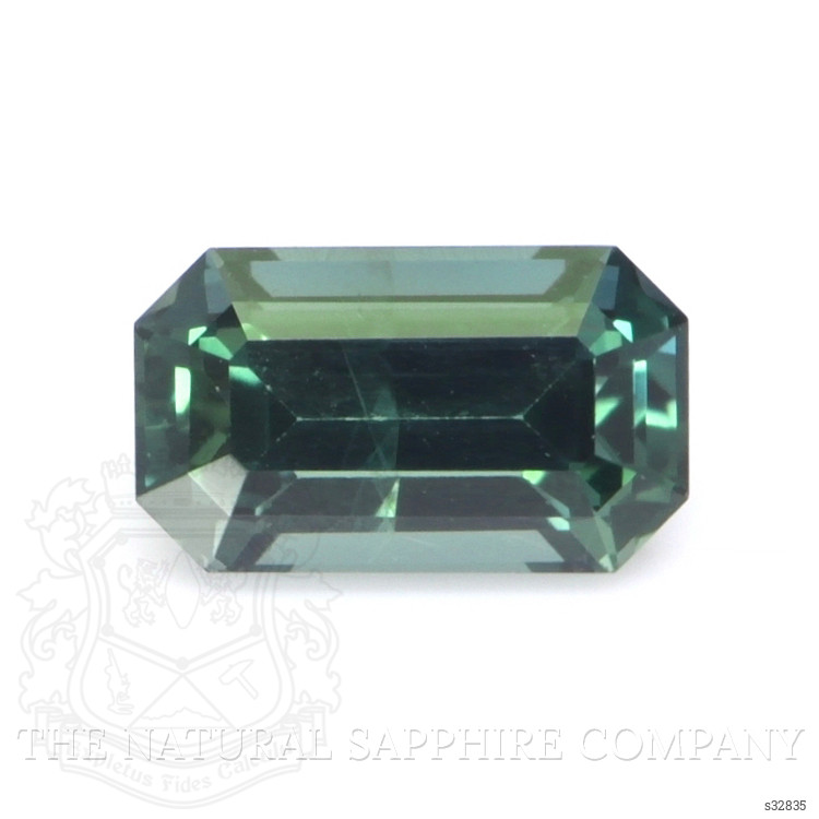 0.63 Ct. Bluish Green Sapphire from Madagascar