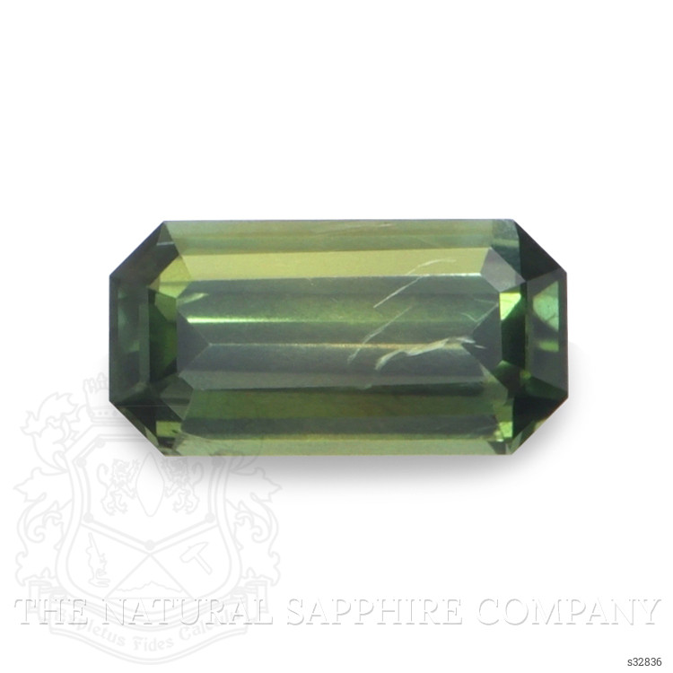 0.85 Ct. Yellowish Green Sapphire from Madagascar