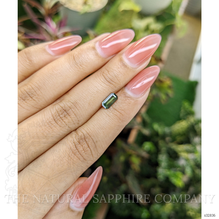 0.85 Ct. Yellowish Green Sapphire from Madagascar