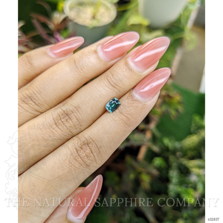 0.95 Ct. Bluish Green Sapphire from Madagascar