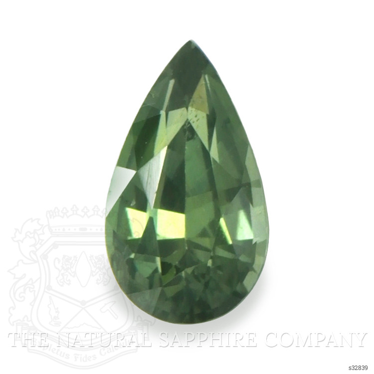0.85 Ct. Green Sapphire from Madagascar