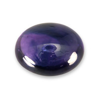 3.01 Ct. Bluish Purple Cabochon Sapphire from Ceylon (Sri Lanka) Video