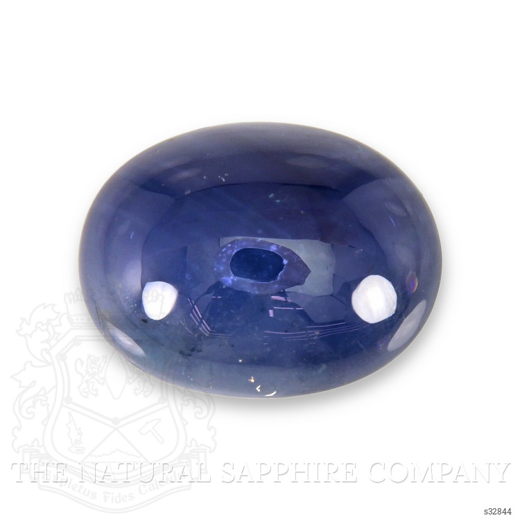 3.57 Ct. Blue Cabochon Sapphire from Ceylon (Sri Lanka)