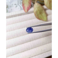 3.57 Ct. Blue Cabochon Sapphire from Ceylon (Sri Lanka) Life Style