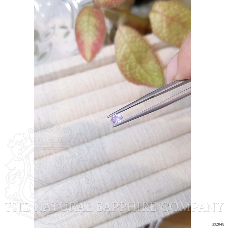 0.36 Ct. Violet Sapphire from Ceylon (Sri Lanka)