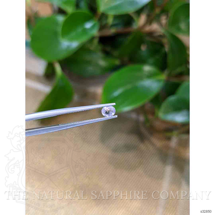0.42 Ct. Pinkish Purple Sapphire from Ceylon (Sri Lanka)