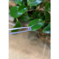 0.34 Ct. Pinkish Purple Sapphire from Ceylon (Sri Lanka) Life Style