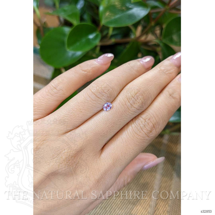 0.36 Ct. Purplish Pink Sapphire from Ceylon (Sri Lanka)