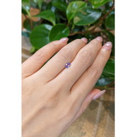 0.41 Ct. Blue Sapphire from Ceylon (Sri Lanka) Life Style