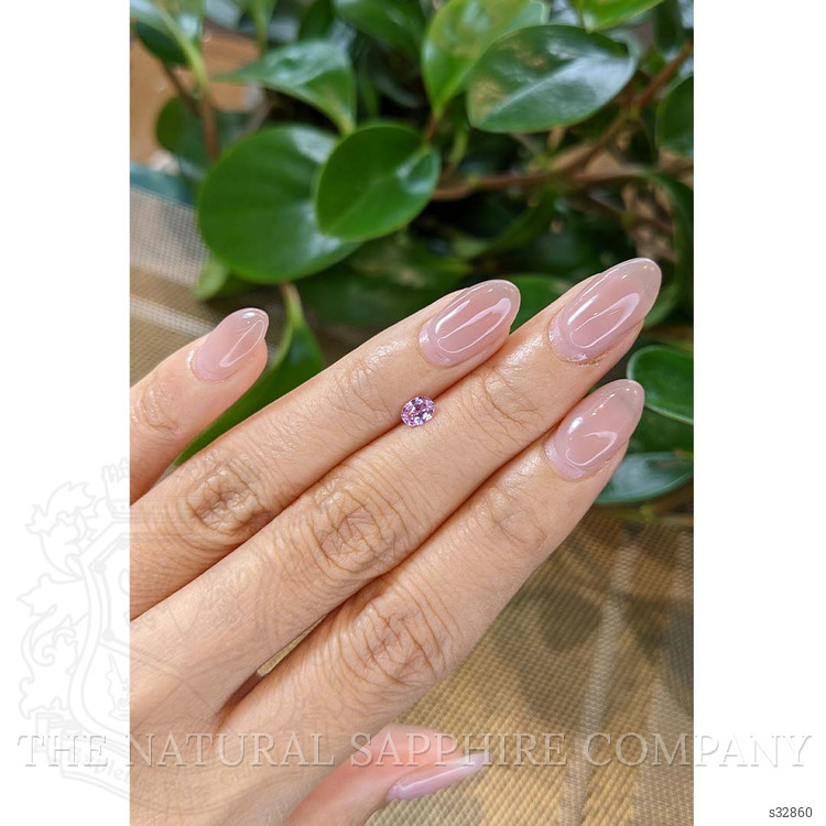 0.36 Ct. Pink Sapphire from Ceylon (Sri Lanka)