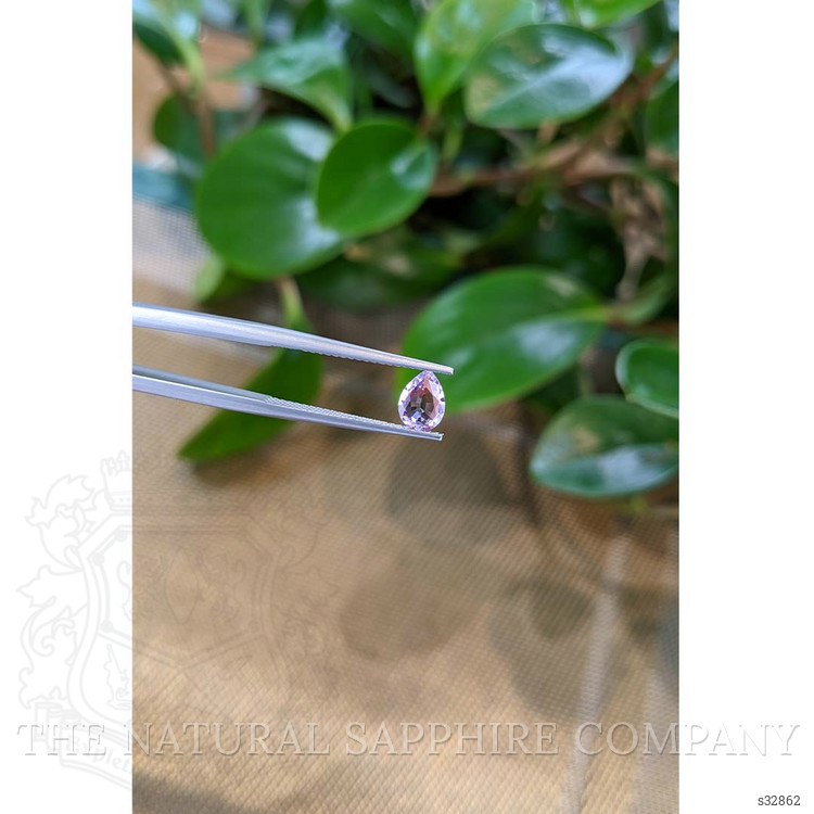 0.65 Ct. Pink Sapphire from Ceylon (Sri Lanka)