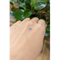 0.55 Ct. Blue Sapphire from Ceylon (Sri Lanka) Life Style