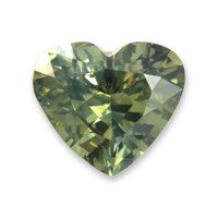 0.58 Ct. Yellowish Green Sapphire from Madagascar Video
