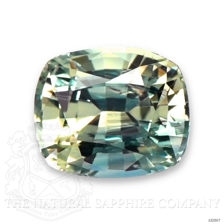 0.52 Ct. Bluish Green Sapphire from Madagascar