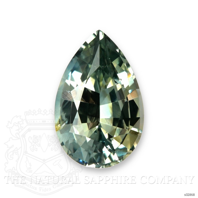 0.63 Ct. Yellowish Green Sapphire from Madagascar