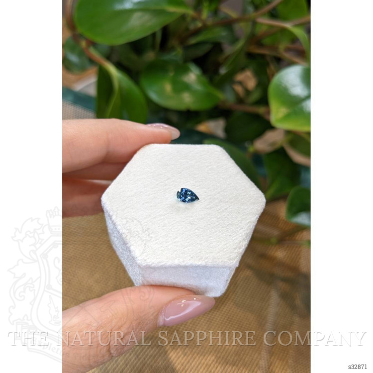 0.57 Ct. Blue Sapphire from Madagascar
