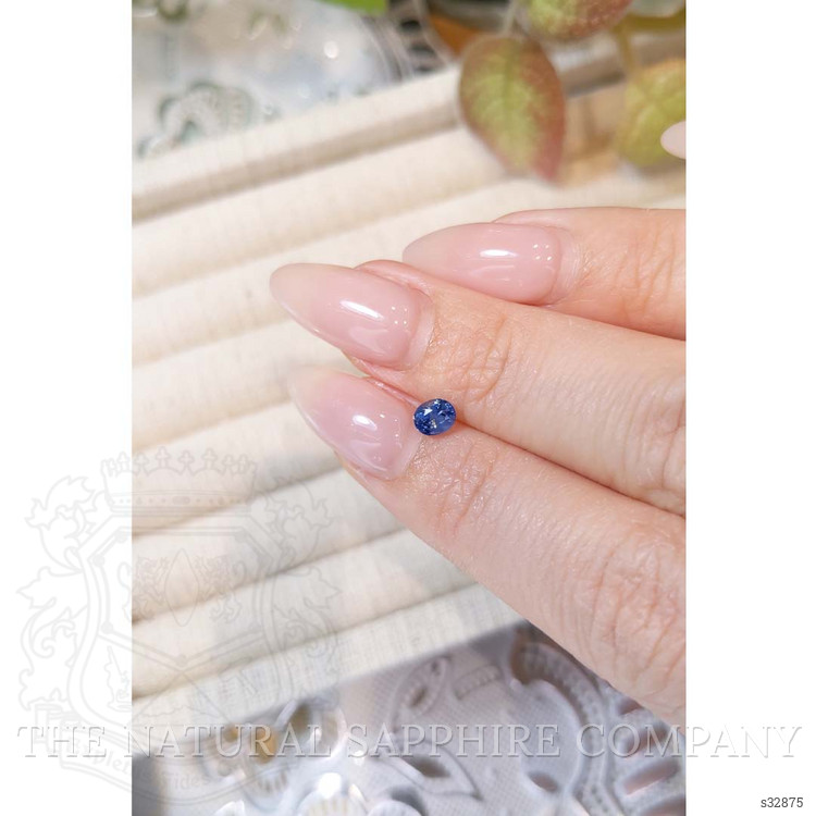 0.52 Ct. Blue Sapphire from Madagascar