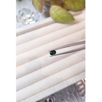 0.74 Ct. Green Sapphire from Madagascar Life Style